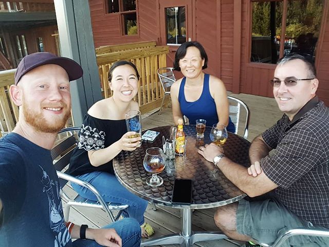 Had a great couple days with the parents! Had fun at the brewery and playing board games. They even finished tons of major house projects for us 😁😁😁
