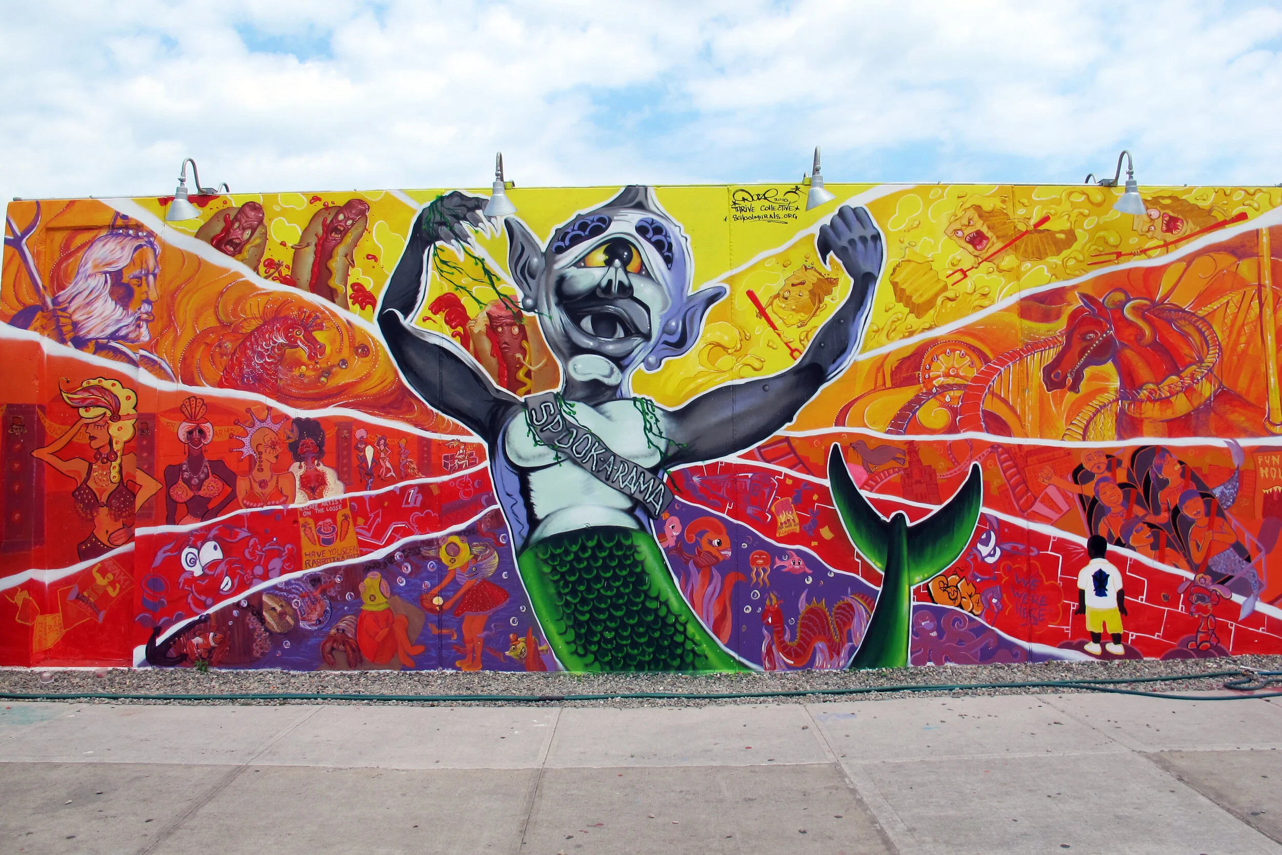 CONEY ISLAND ART WALLS
