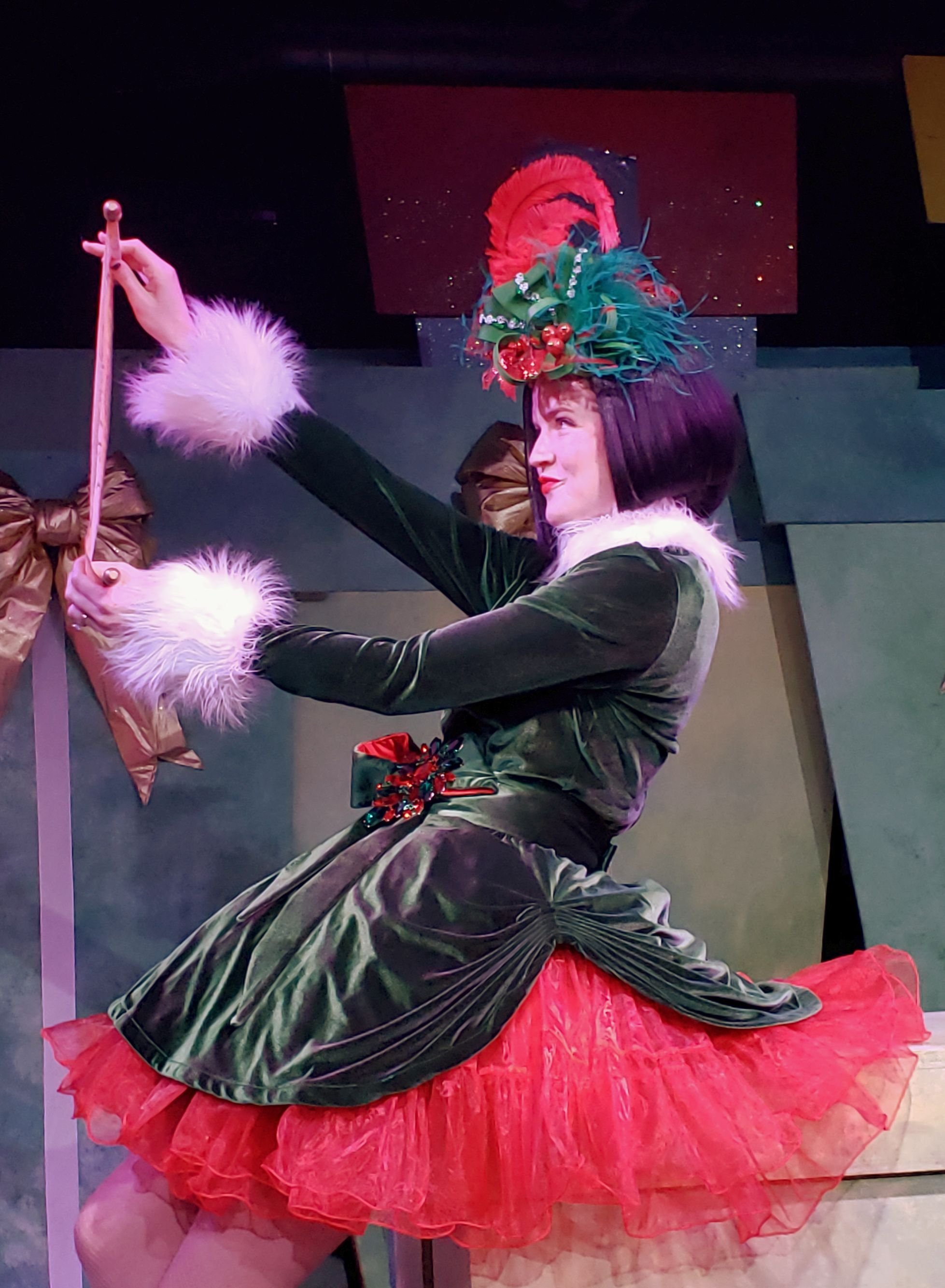 Maureen Schlie as Clara Claus in GhostLight Theatre's Eleanor's Very Merry Christmas Wish–The Musical PHOTO Roxbury Road Creative.jpg