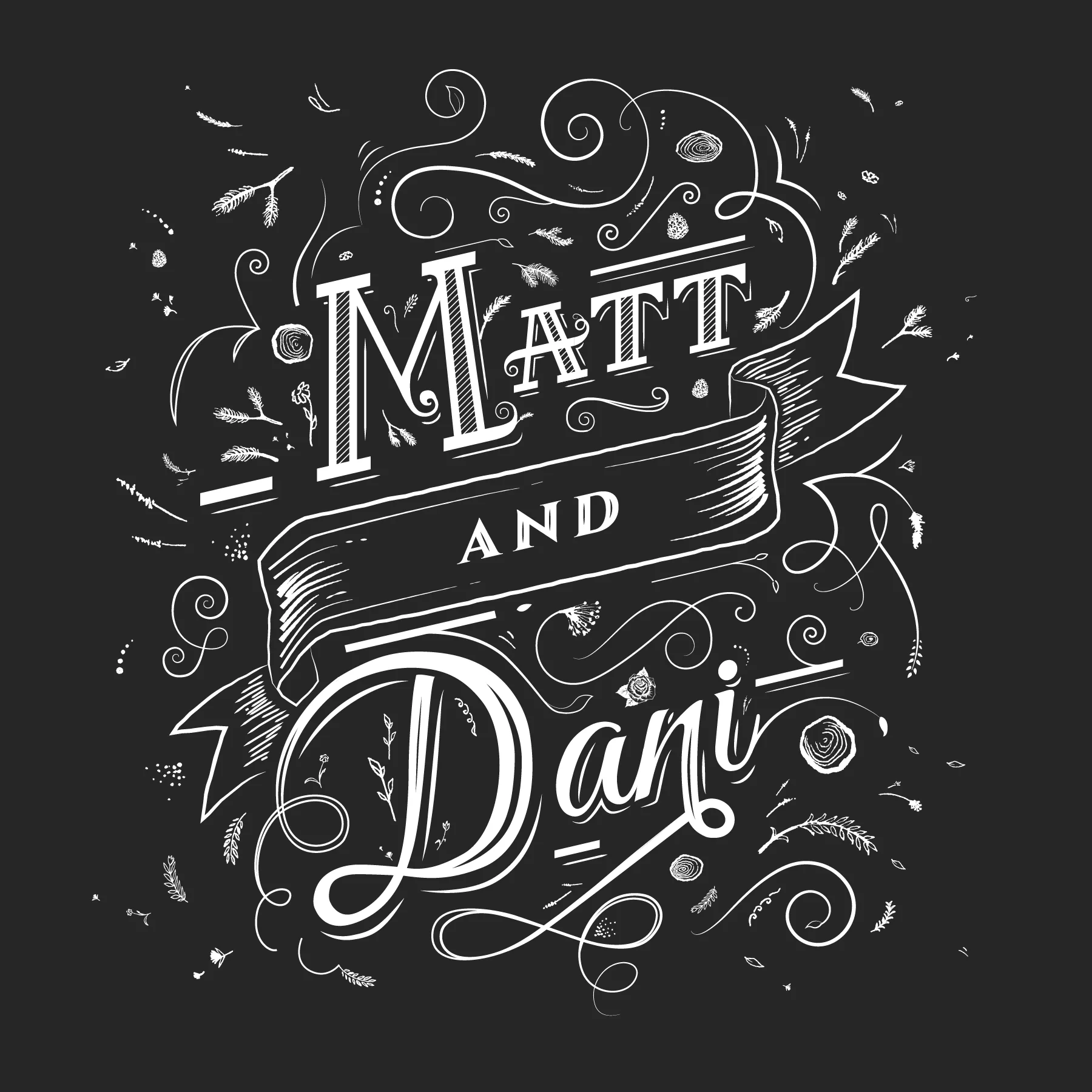 Illustration / Chalkboard Project