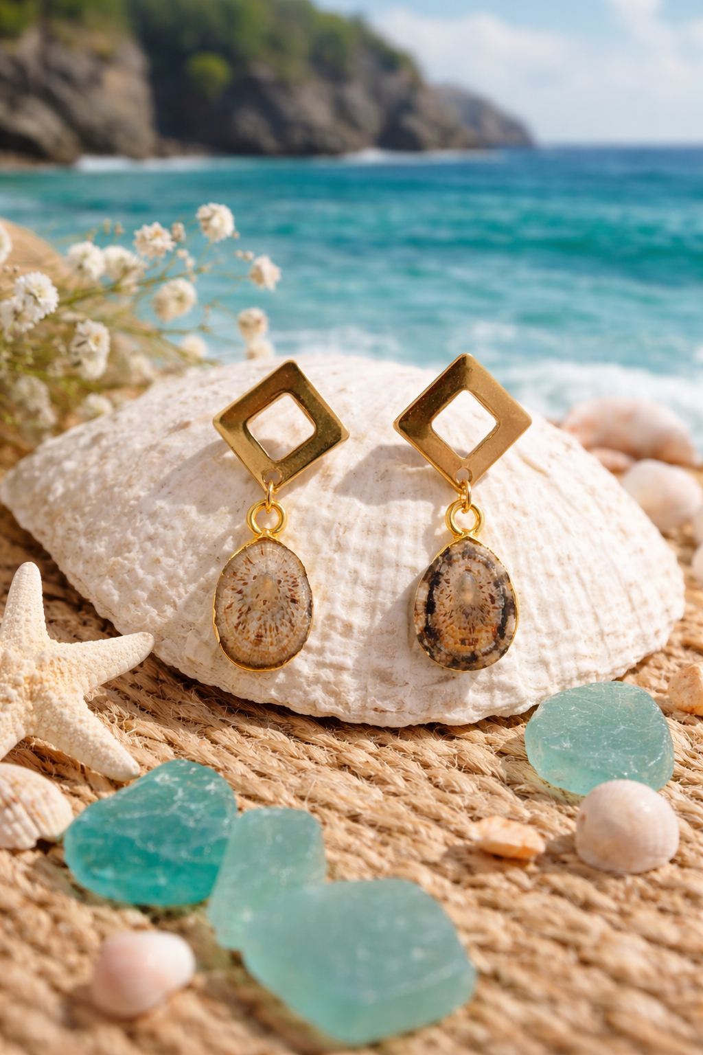 Seashell Earrings