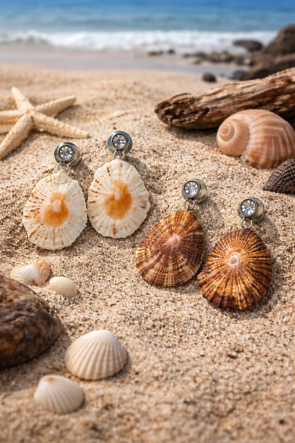 Azorean Seashell Earrings