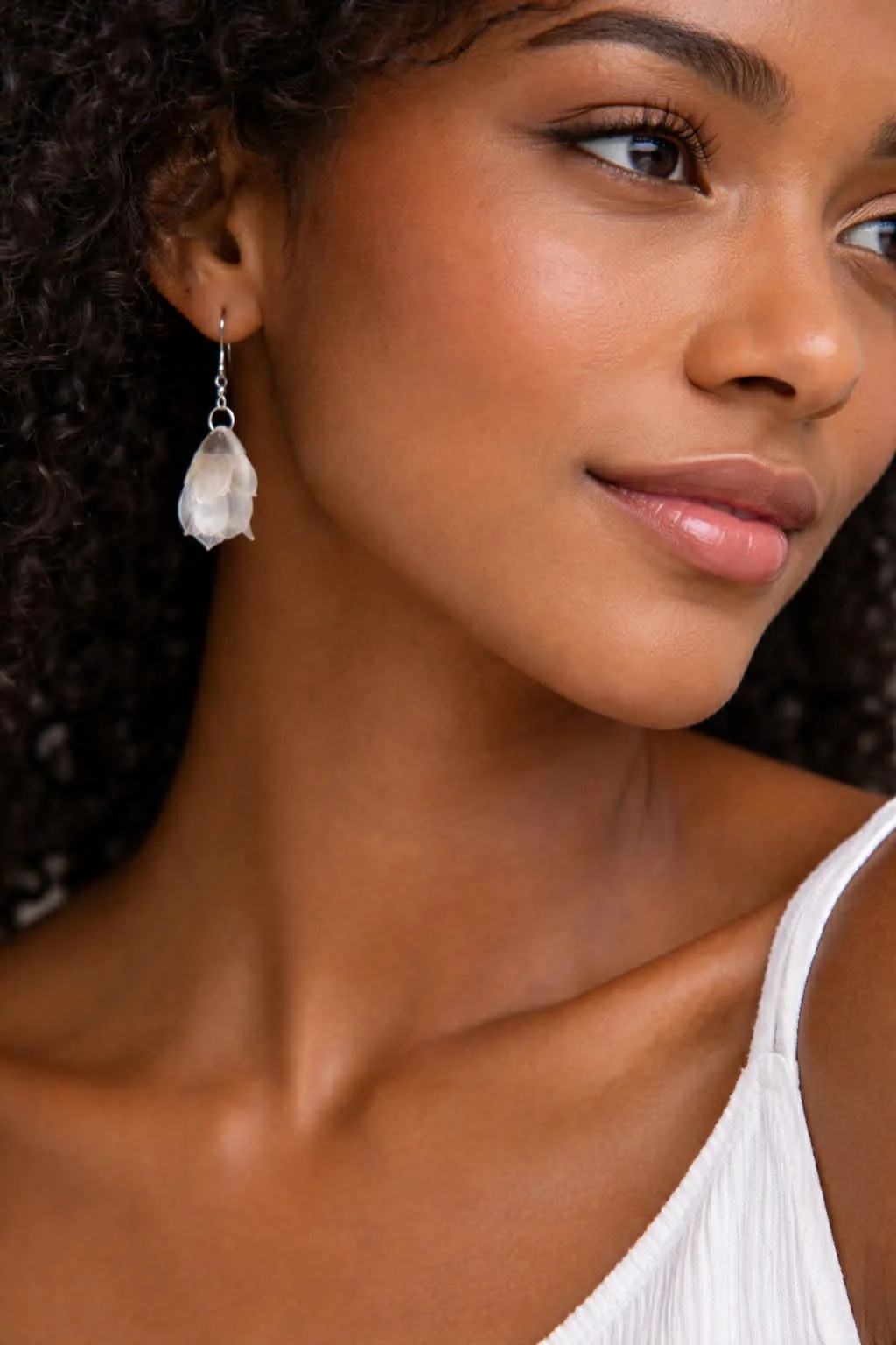 Azorean Natural Fish Scale Earrings