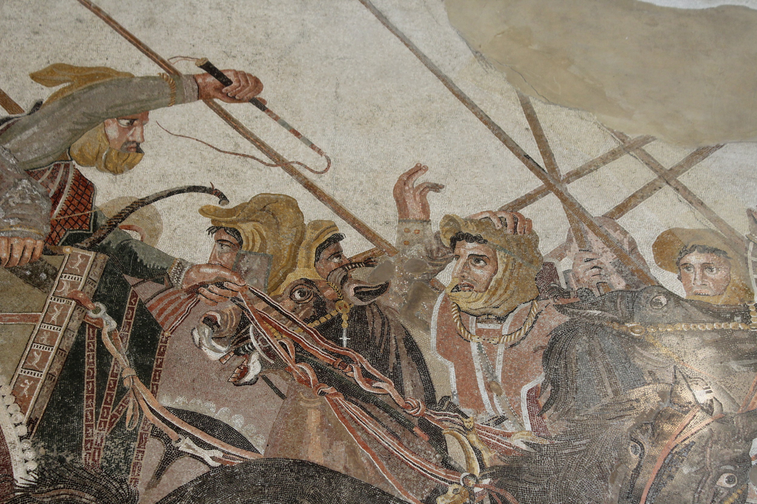 Alexander Mosaic at the Archaeological Museum