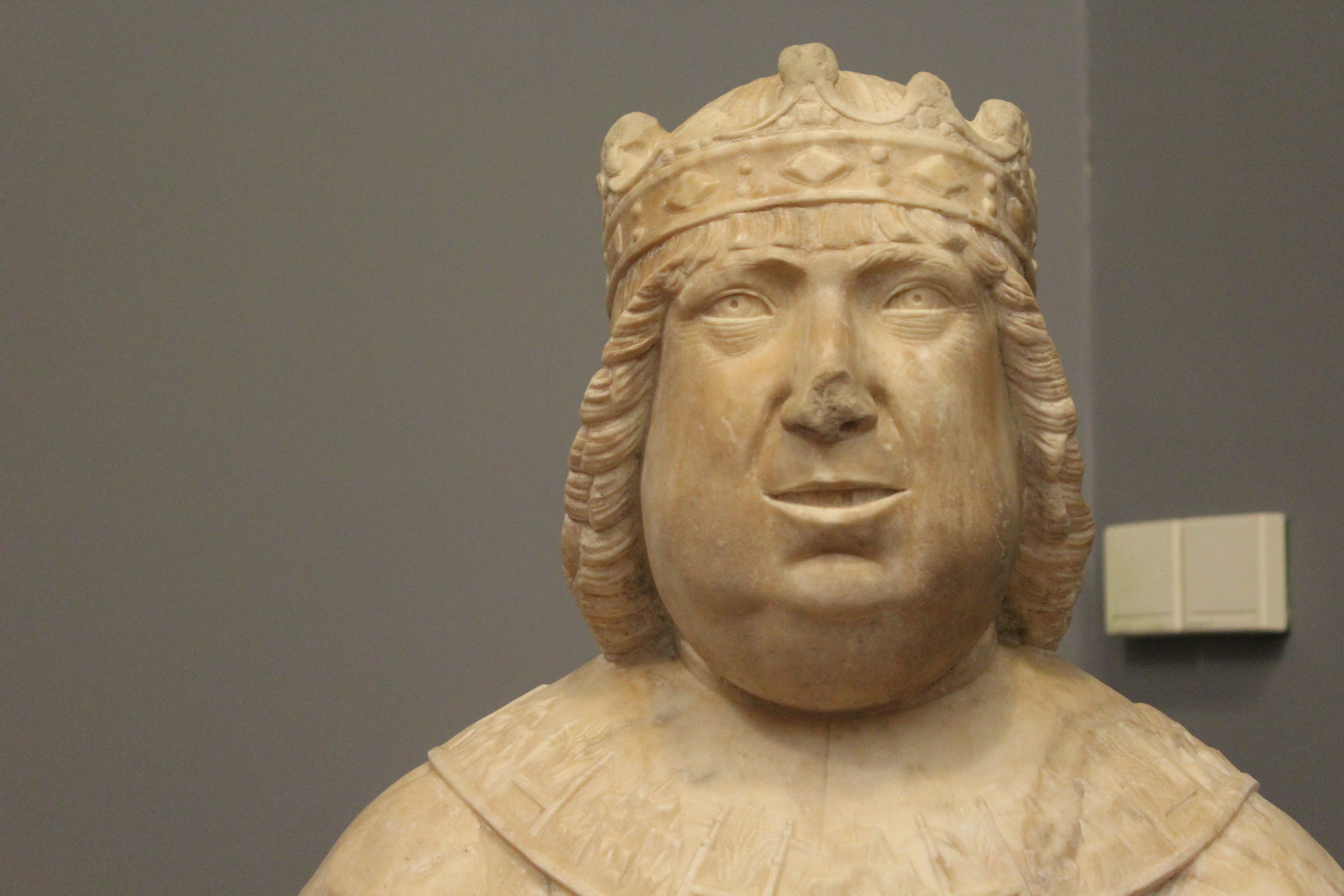 Bust of King Ferrante of Naples