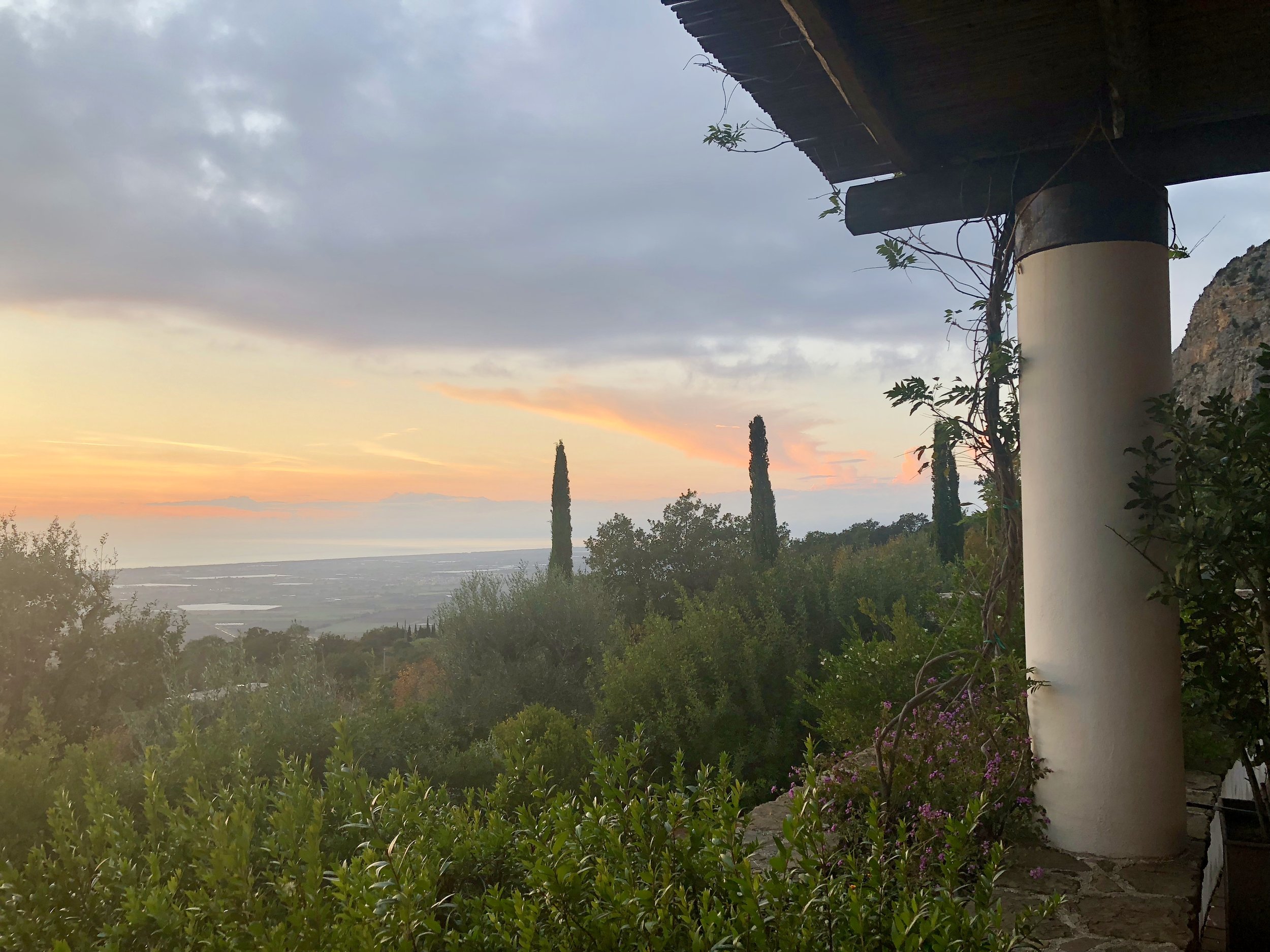 Sunset at Borgo La Pietraia