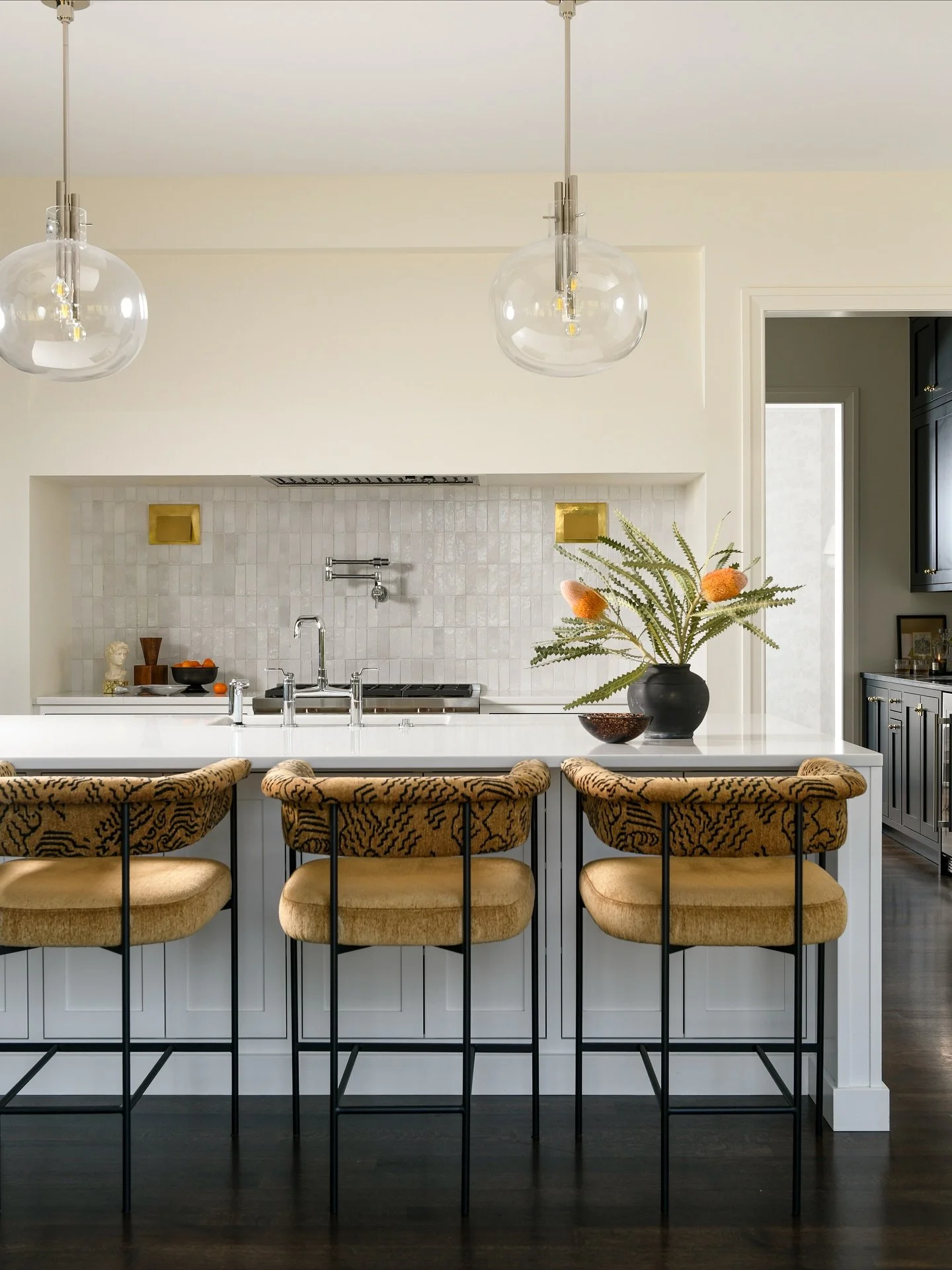 Designing a home is a journey and this one was truly special. I had the honor of working closely with these wonderful clients to create a home that reflects their story, spirit, and style and their kind words mean everything to me: &quot;Working with