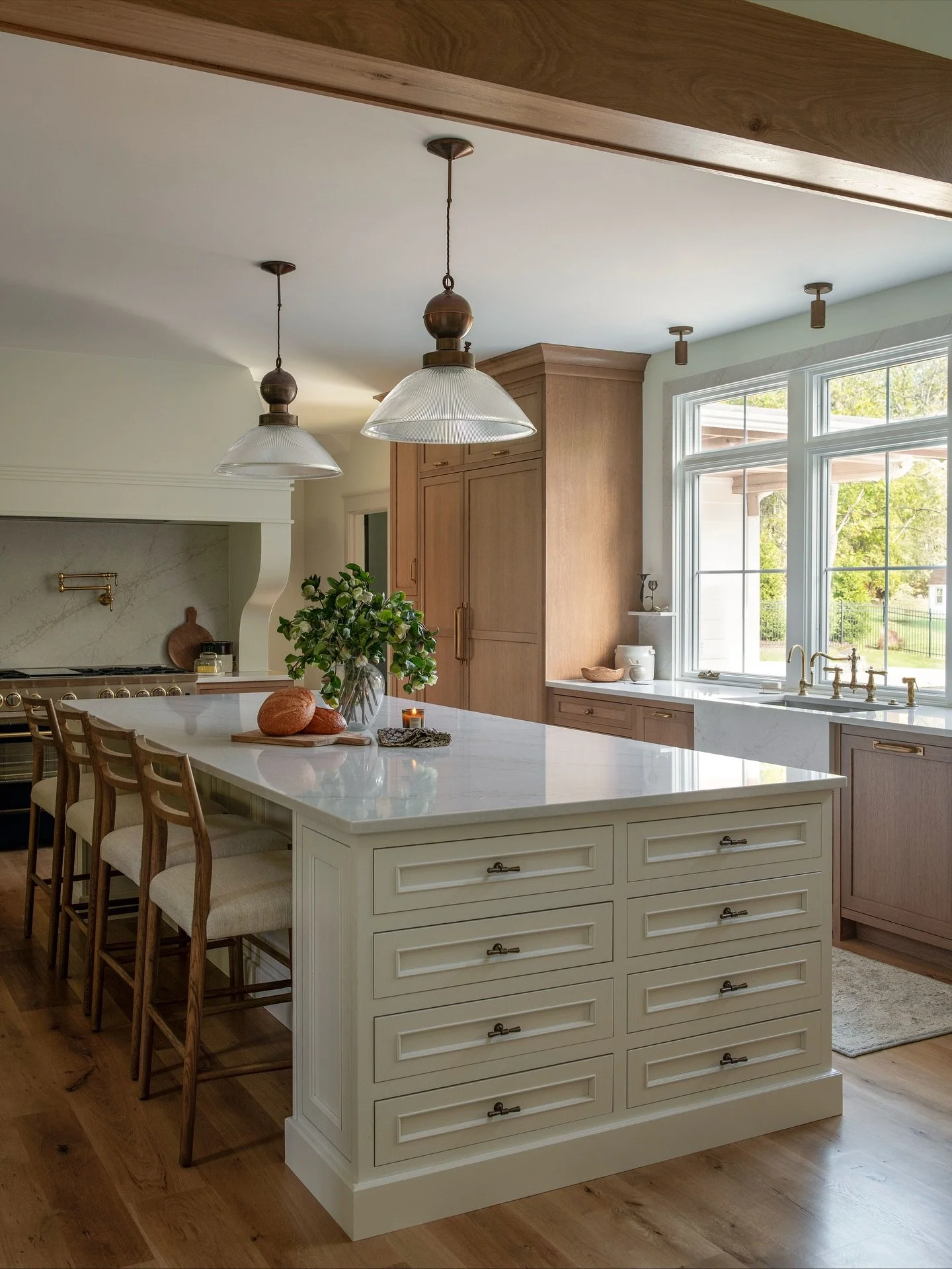 There&rsquo;s not much better than a good before &amp; after. For this Venetia kitchen, we brought in more natural light by enlarging the windows and tucked a scullery behind the range wall, keeping the main space open, bright, and effortlessly funct