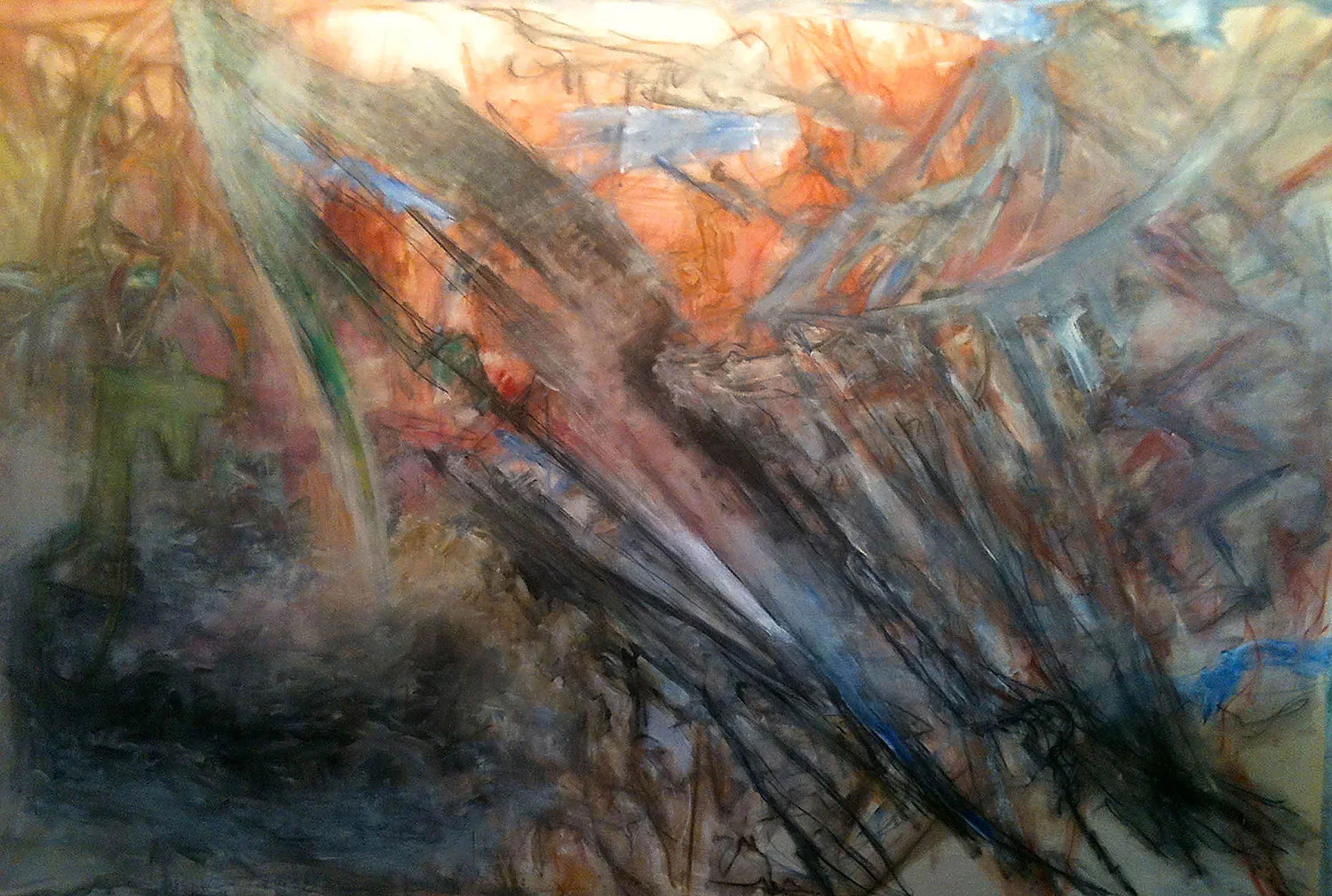 Spanish Cedar 2 72" x 108" 2012
