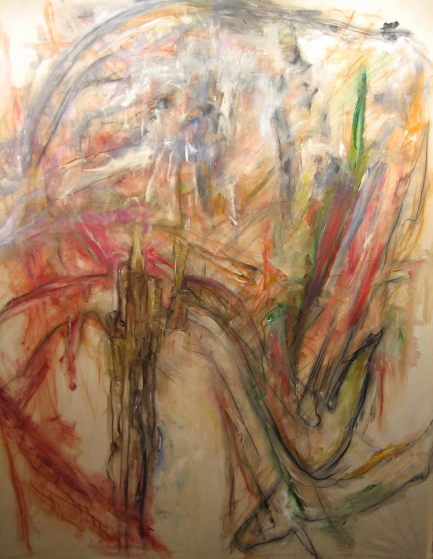 Spanish Cedar 1 96" x 72" 2012