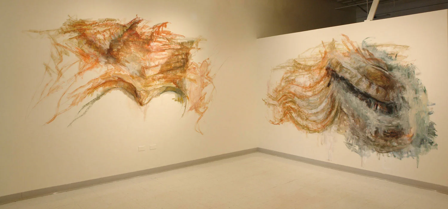 Wall 1 and 2 9.5' x 26' 2009