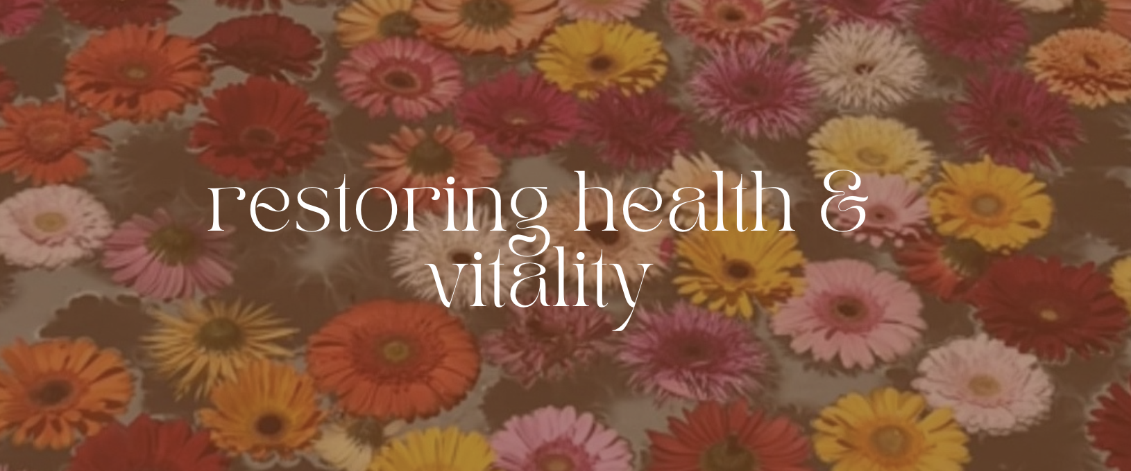 Restoring health + vitality - free call