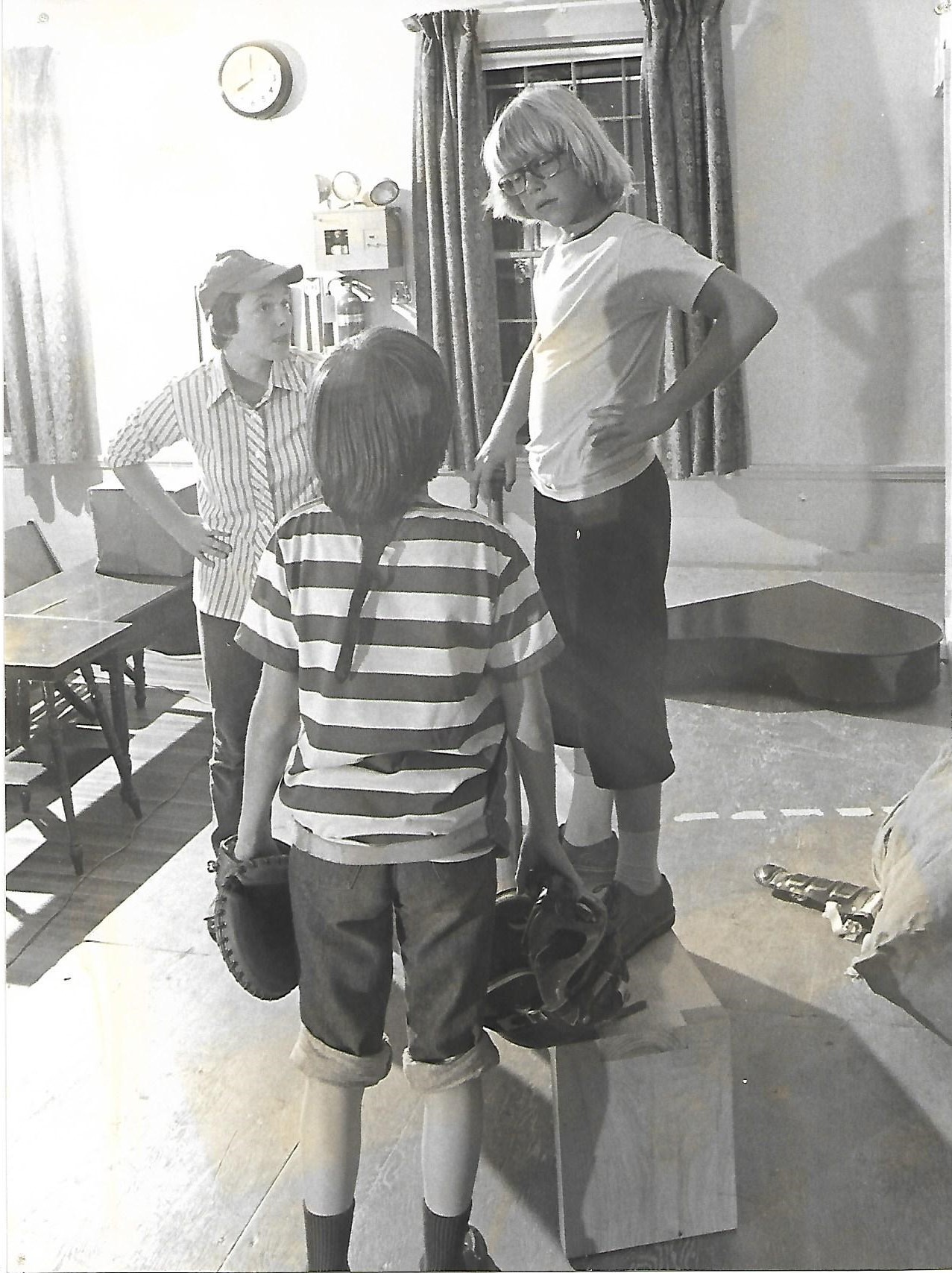 Gretchen Forsley (Patty), Ken McClelland (Schroeder), John Salera (Charlie Brown)