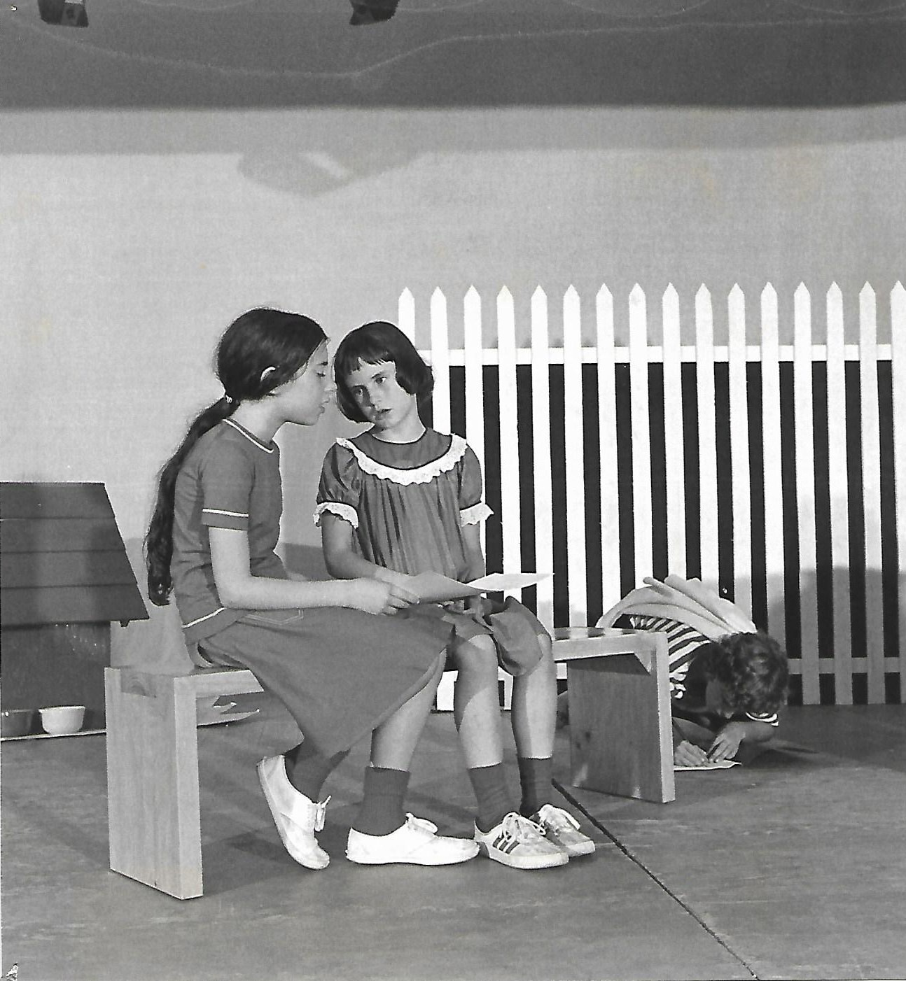 (Left to Right) Adina Hoffman (Marcy), Suzanne Lee (Sally), Mark Lord (Linus)
