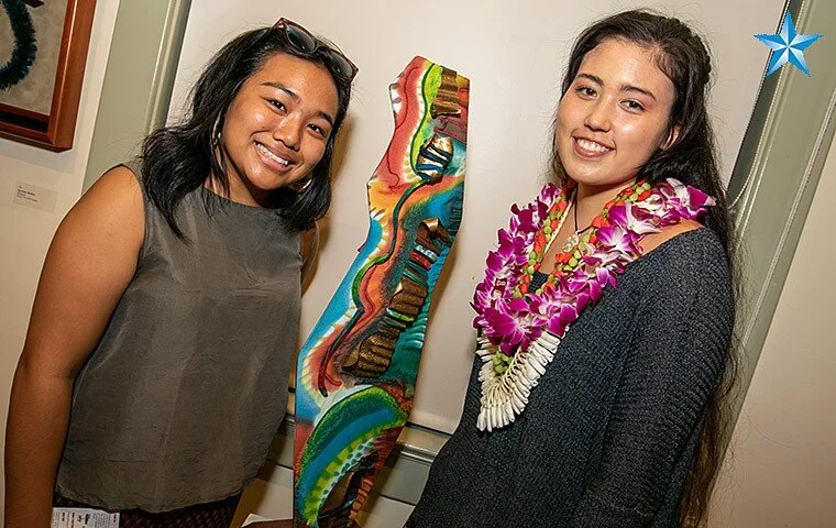 PHOTO BY JAMES GARRETT / SPECIAL TO THE STAR-ADVERTISER | September 1, 2019Joy Sanchez and Shannon Webb