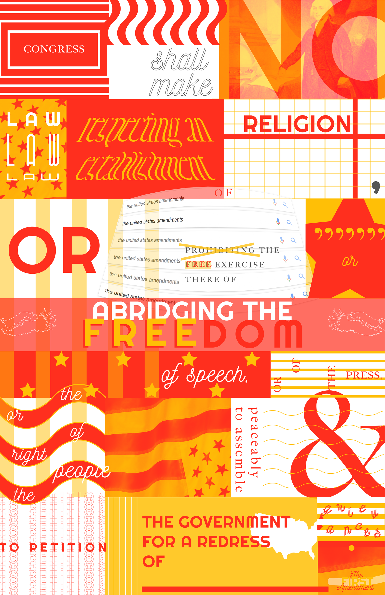 First amendment poster