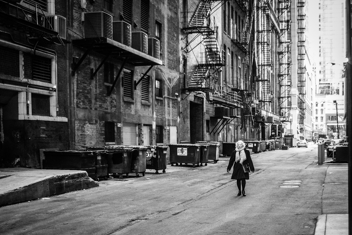 The Lady at the Alley | Chicago | 2015