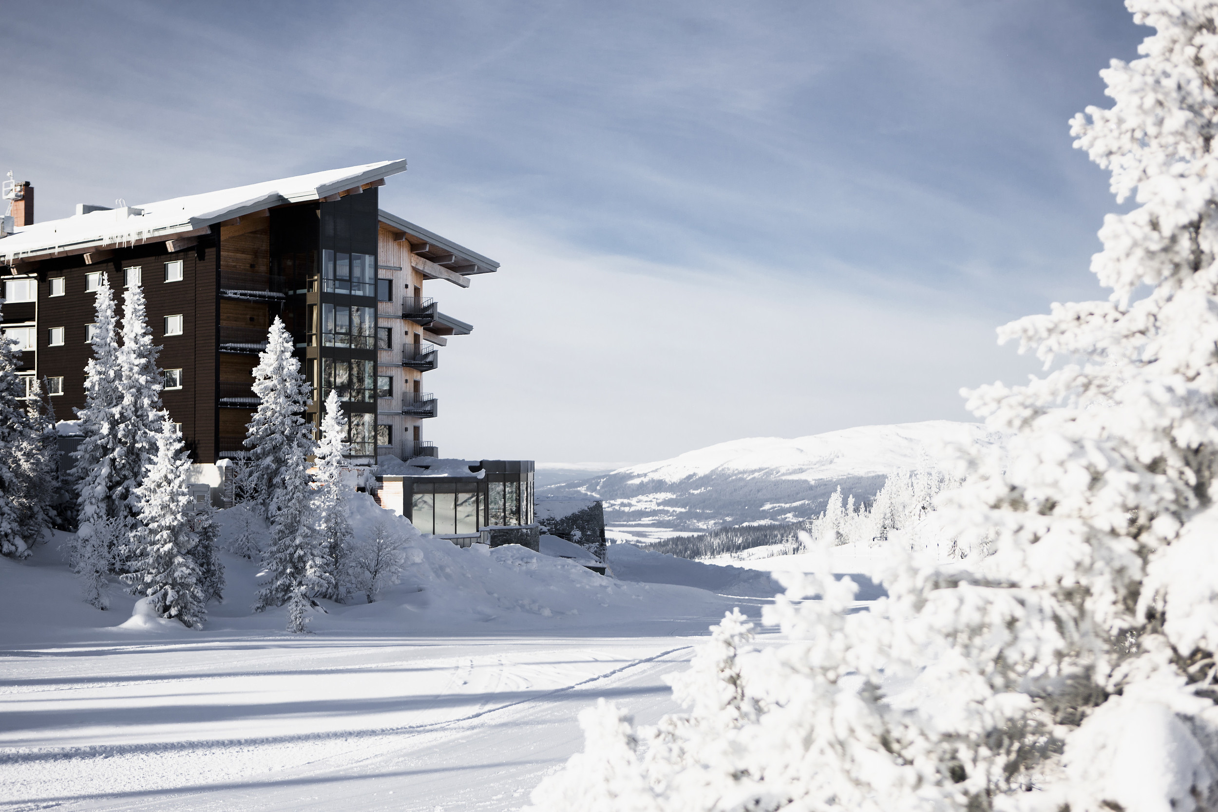 Copperhill Mountain Lodge is one of the most beautiful hotels in the region.