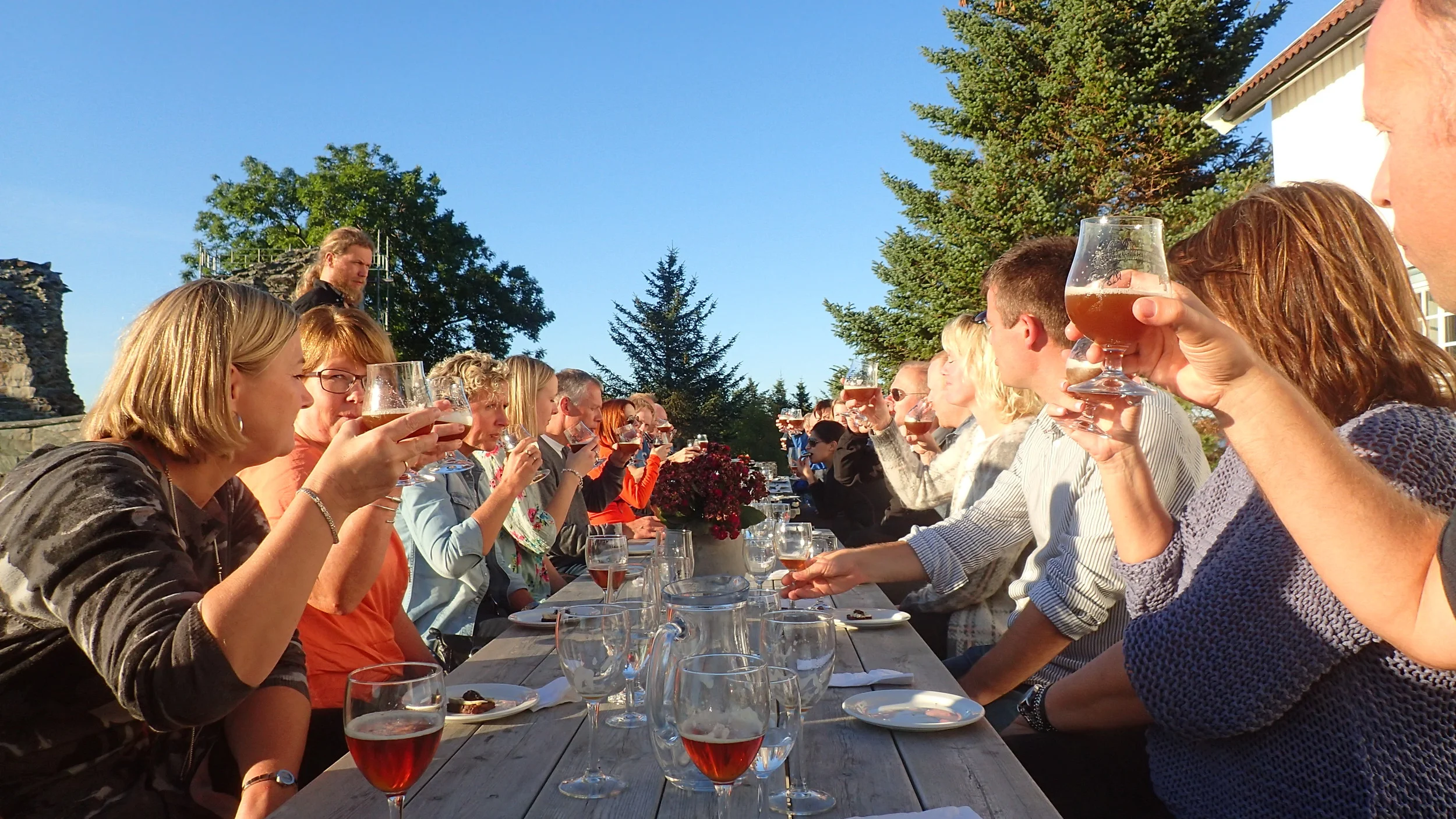 Ølsmaking på Klostergården