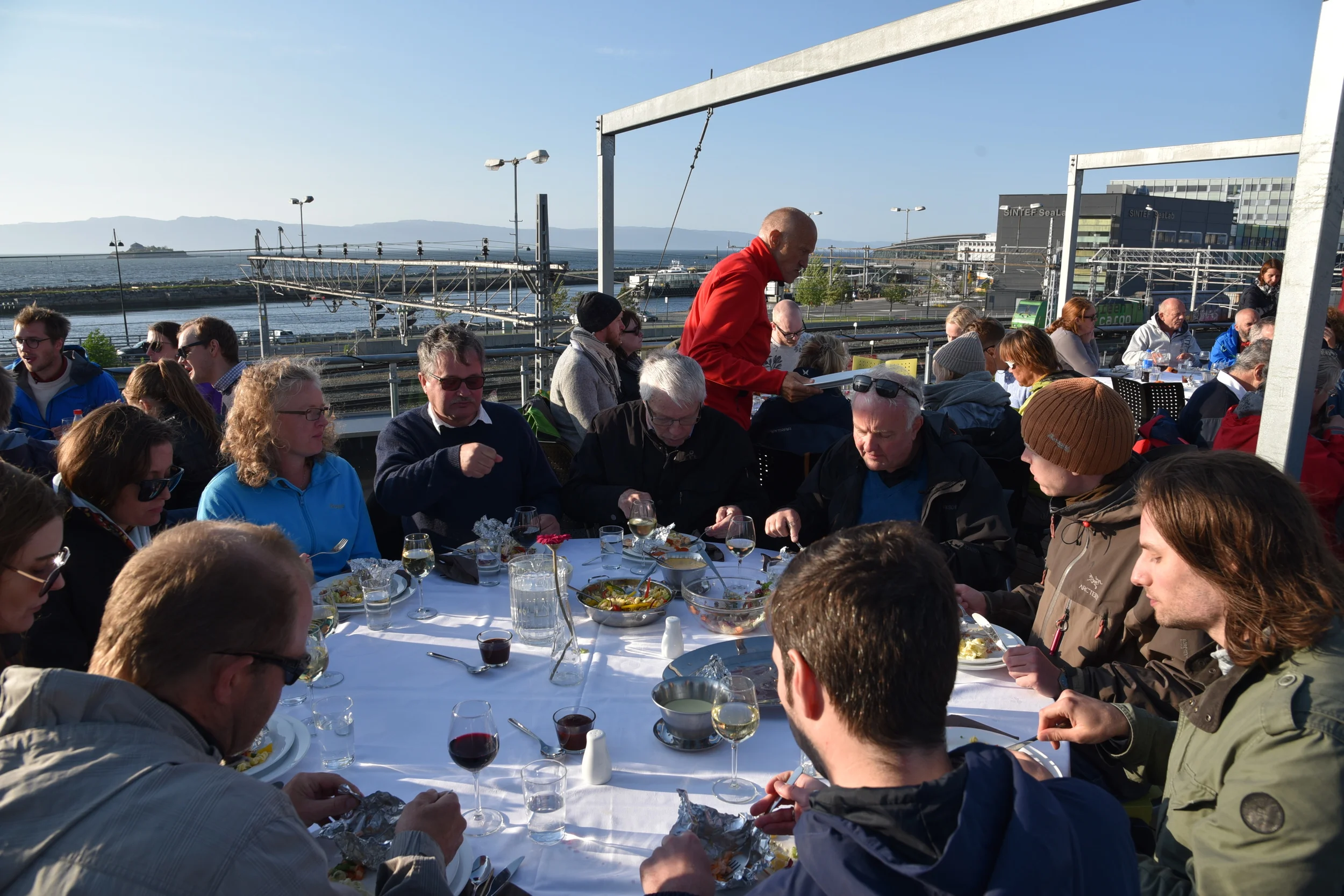 Aftersail & dinner.