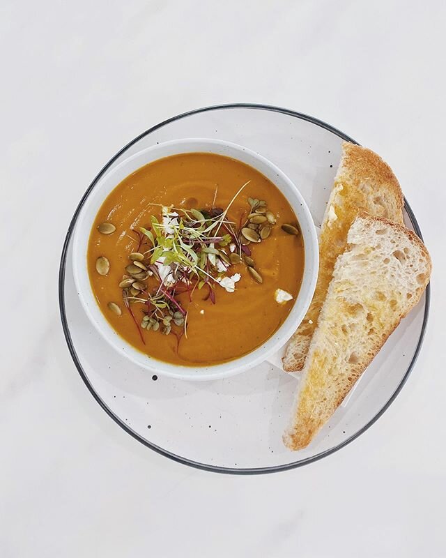 Our WINTER MENU is out + we&rsquo;ve included a Soup of the Day so you can enjoy a warm bowl of goodness any day of the week 🙌🏽