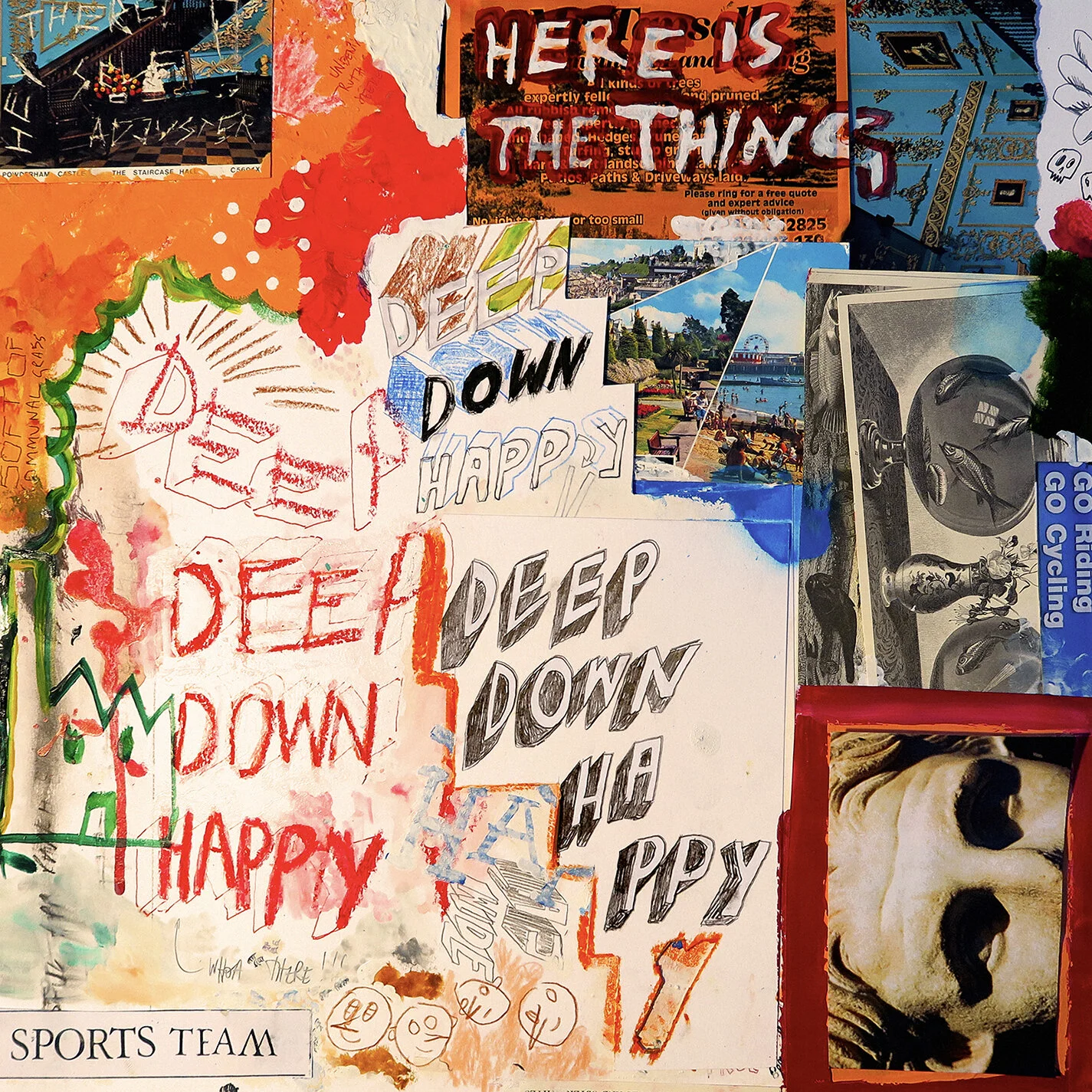 Sports Team - Deep Down Happy LP