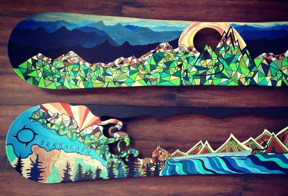 Geometric Mountains & Turnagain