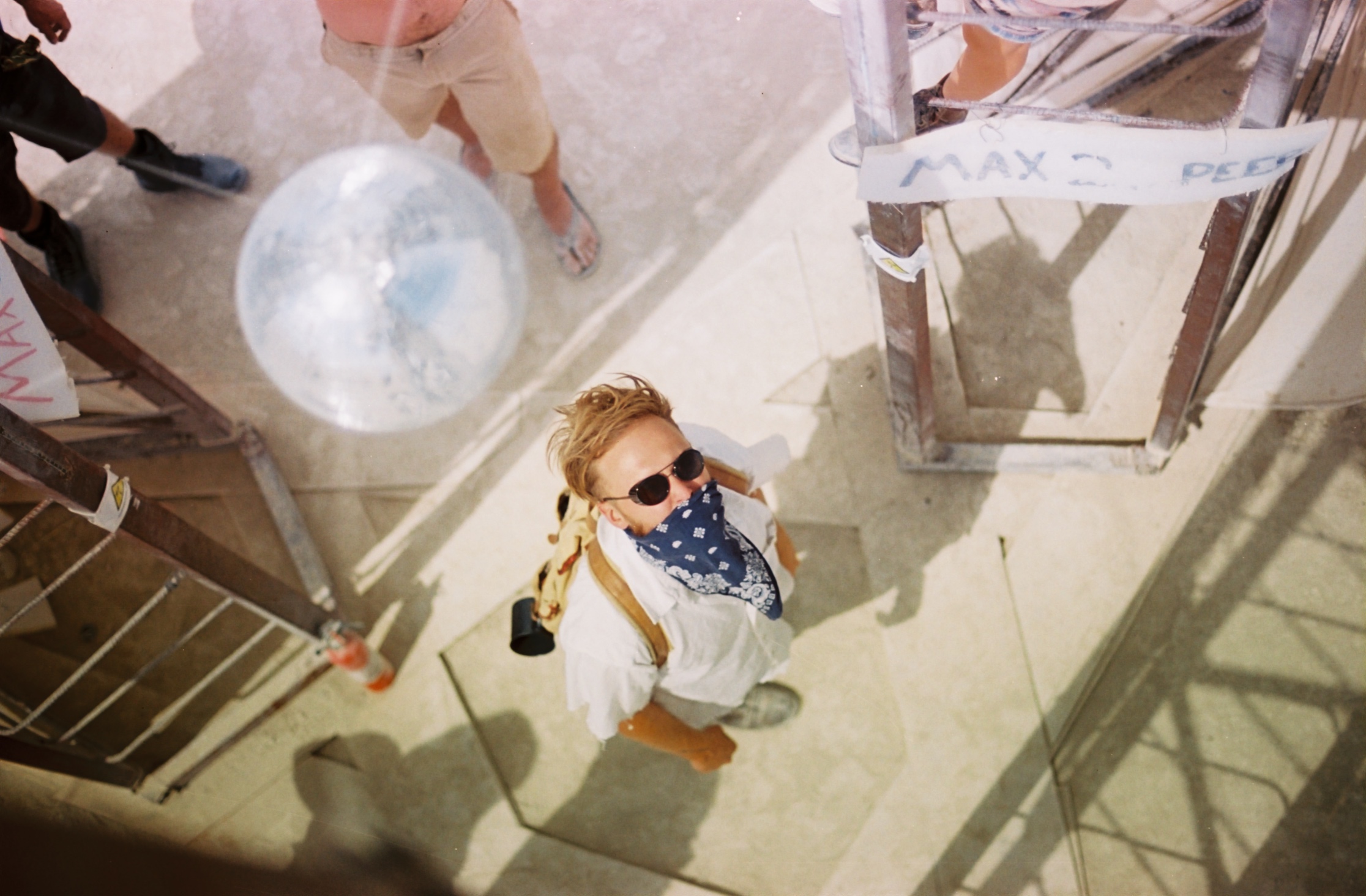 Close from above