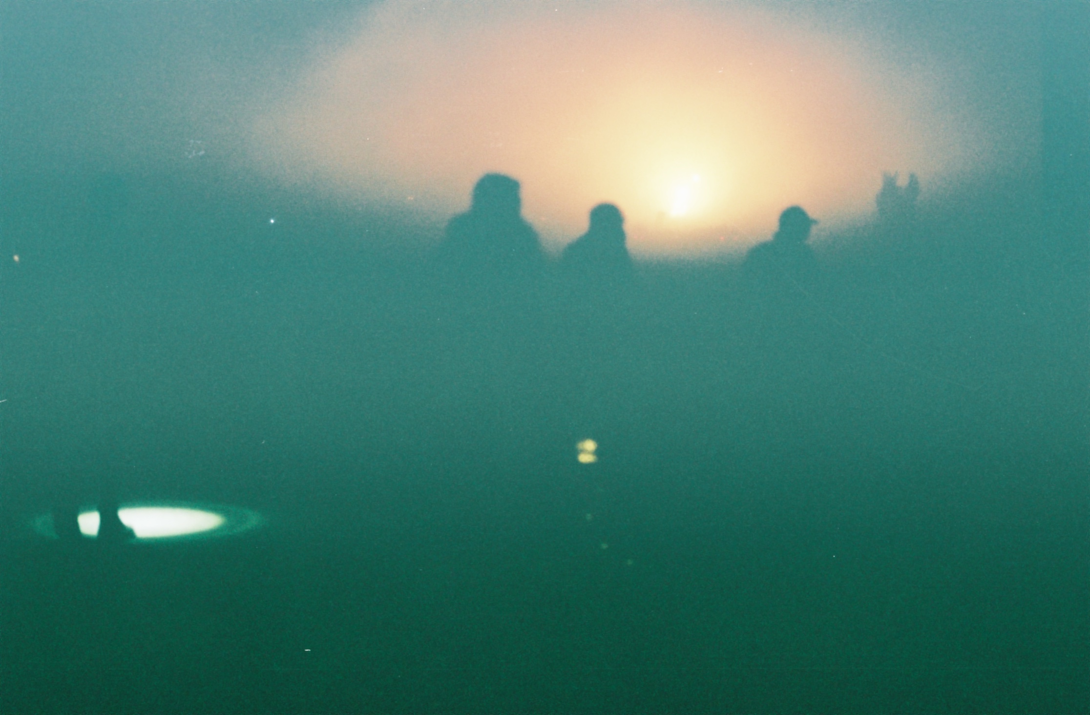 deep in the night