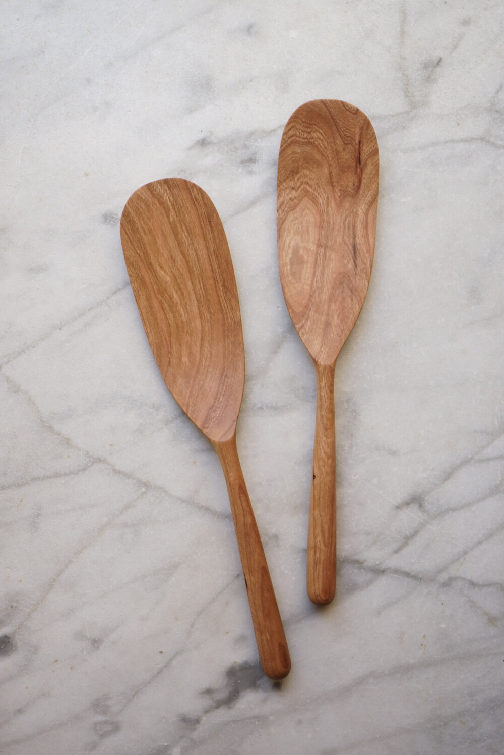 Seven Piece Cherry Wood Cooking Utensil Set by Four Leaf Woodshop