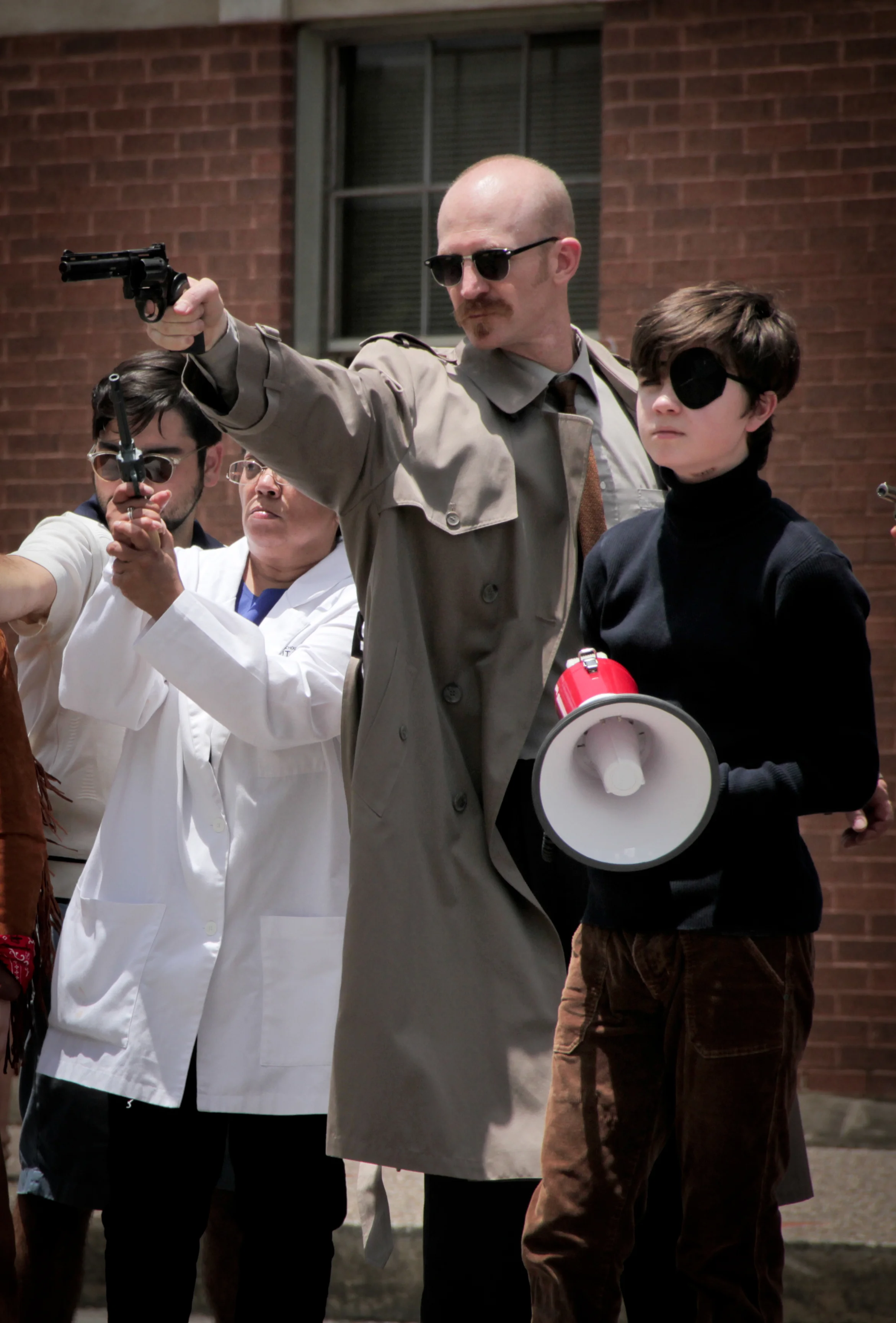 Diek as The Detective in "Band of Thieves" directed by Fidel Ruiz-Healy