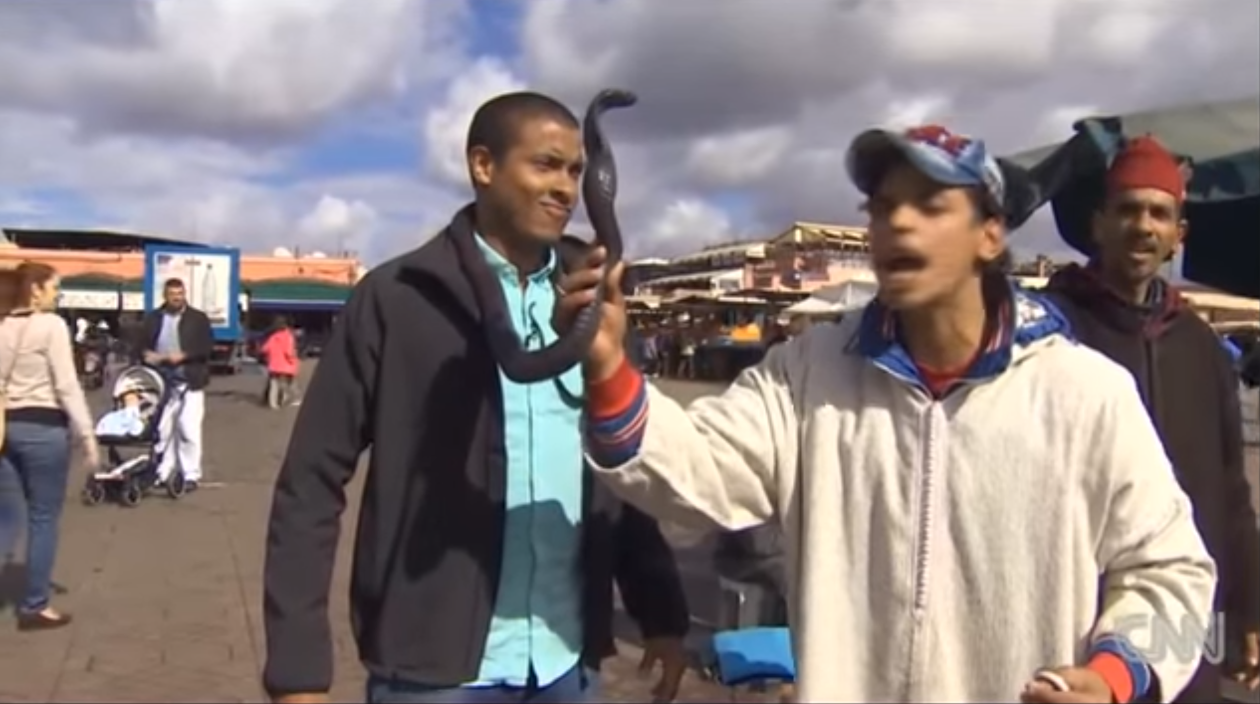 Inside Africa - Moroccan city of Marrakech.