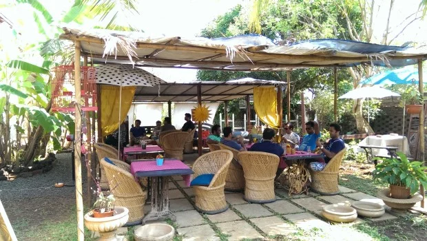Sitting Area @ Bohemyan Blue, Alibaug