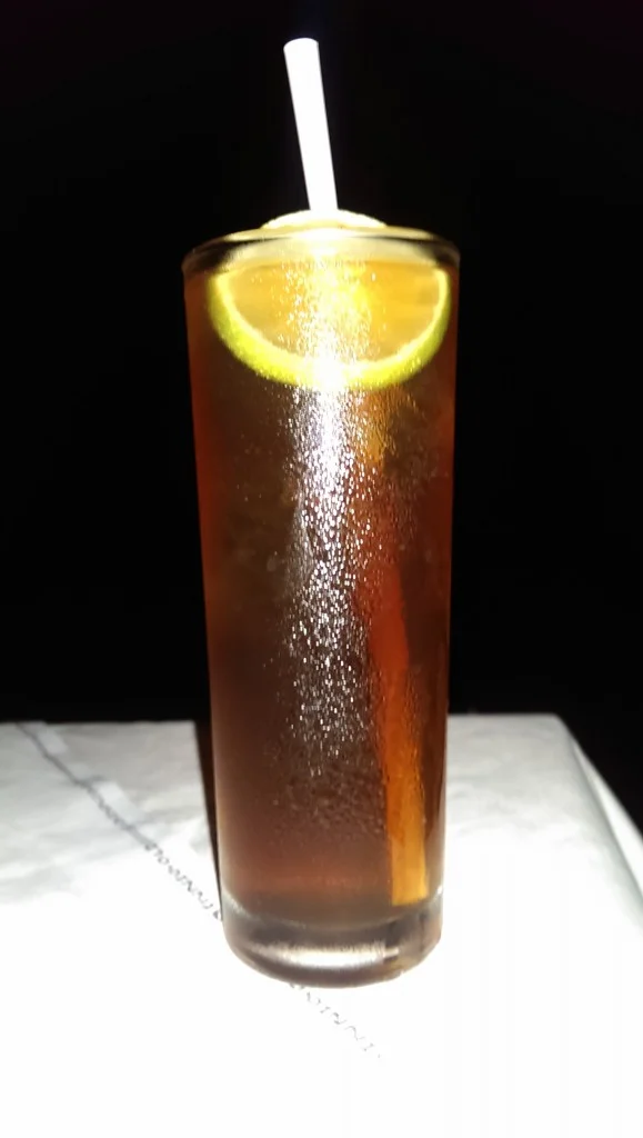 Lemon Iced Tea @ Thalassa, Goa