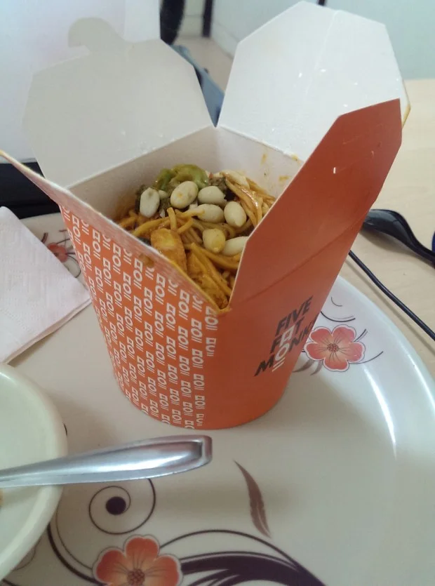 Make your own wok @ Five Fat Monks, R-City, Ghatkopar