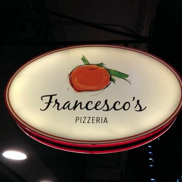 Franceso's Signboard @ Francesco's, Lower Parel