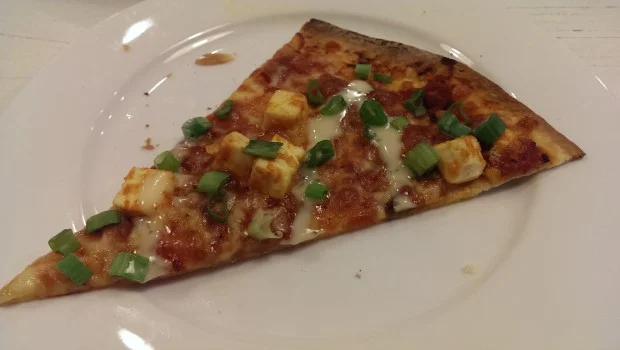 Peri Peri Paneer Pizza @ Francesco's Pizzeria, Lower Parel