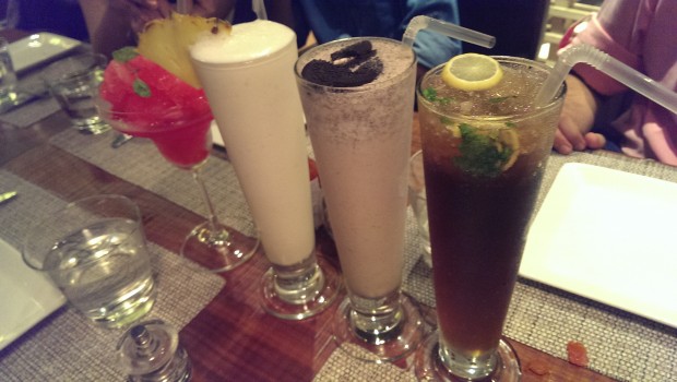 Assorted Mocktails @ Ristorante Prego, Nariman Point