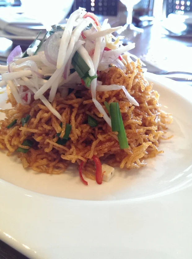 Fried Vermicilli Salad with a Thai Sour Spicy Dressing @ JW Marriott, Phuket