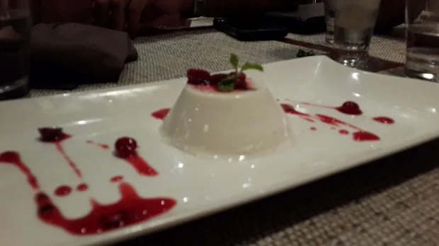 Panna cotta @ Ristorante Prego, Nariman Point
