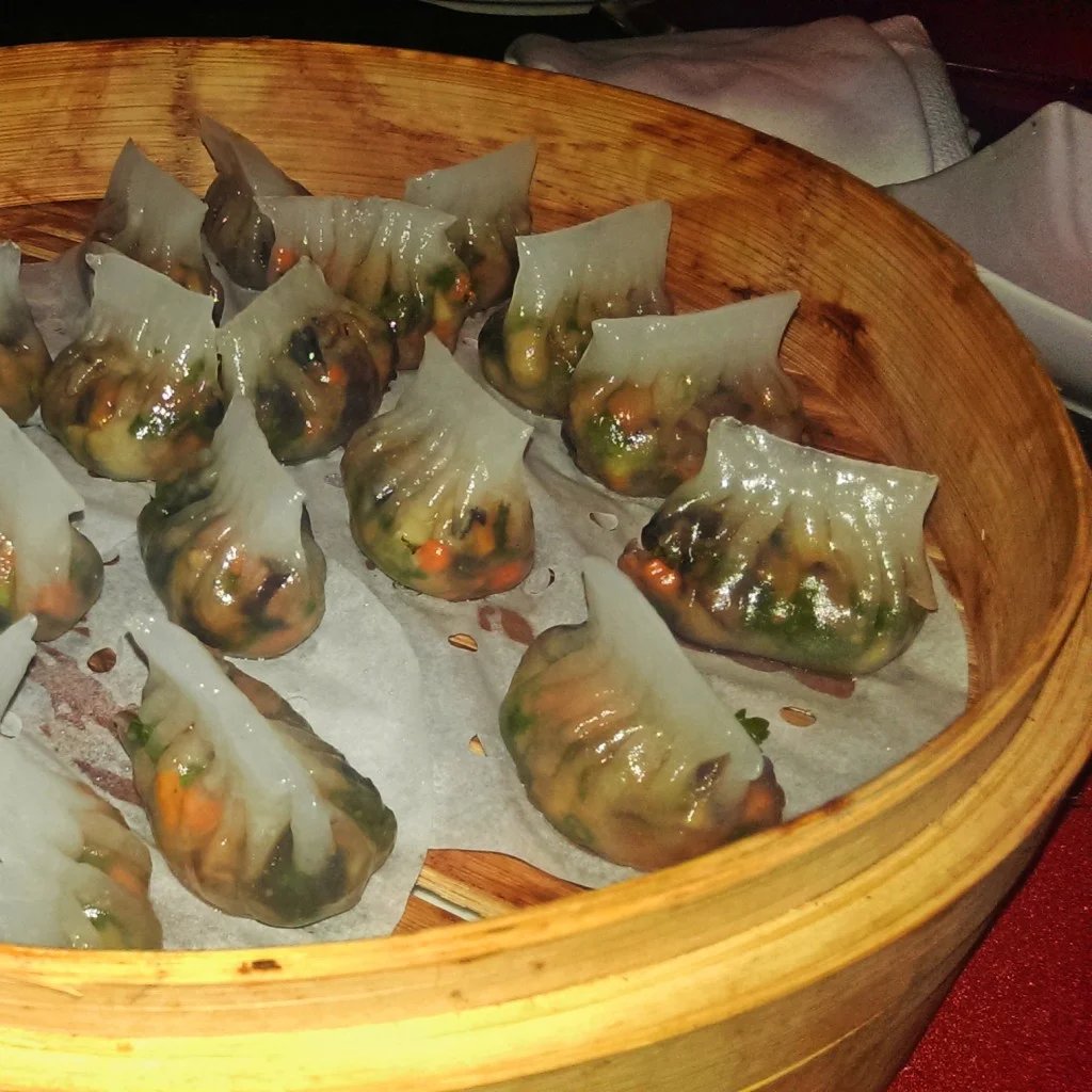 Veg Crystal Dumplings @ Spices, JW Marriott