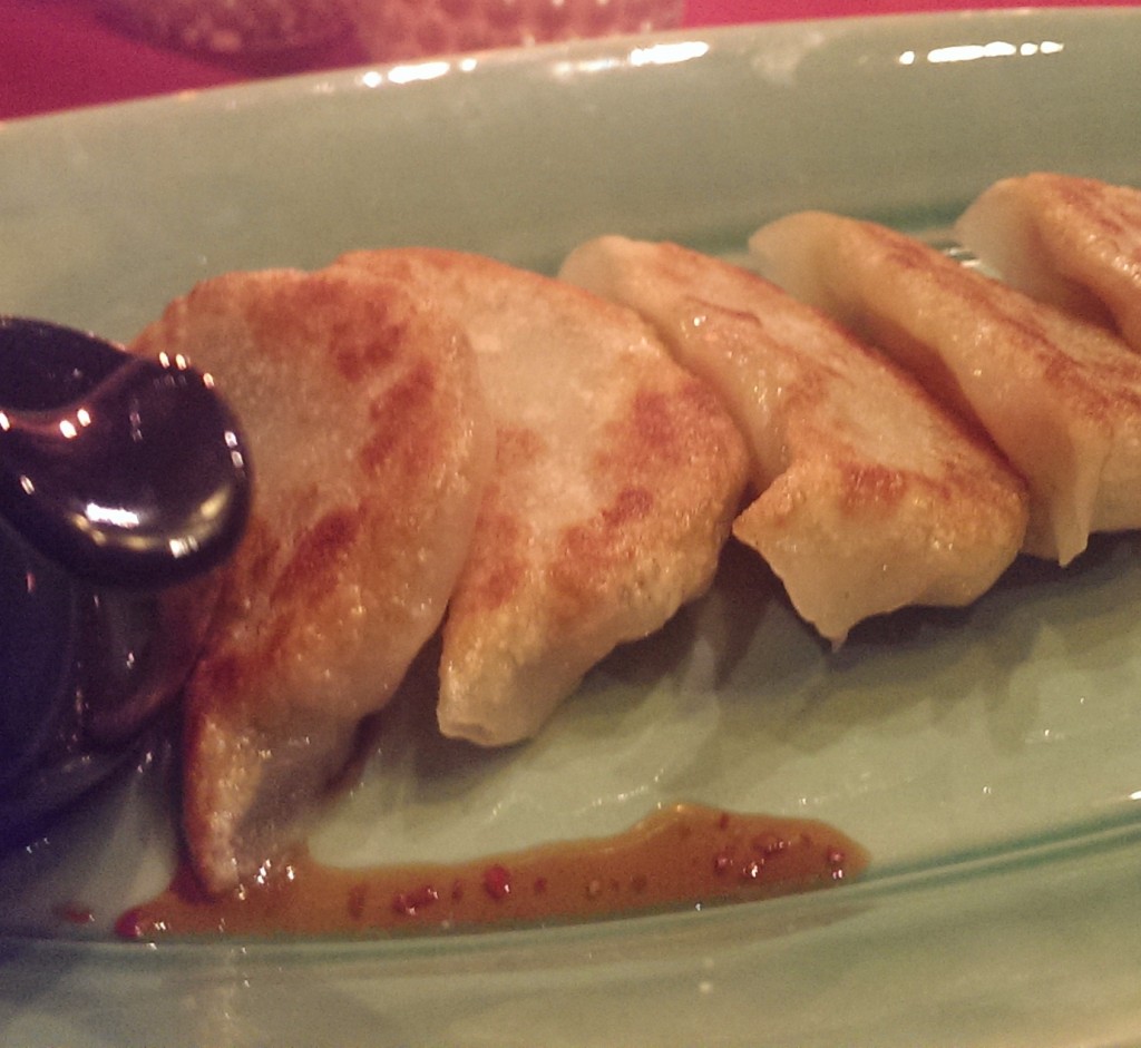 Pan Fried Dumplings @ Spices, JW Marriott