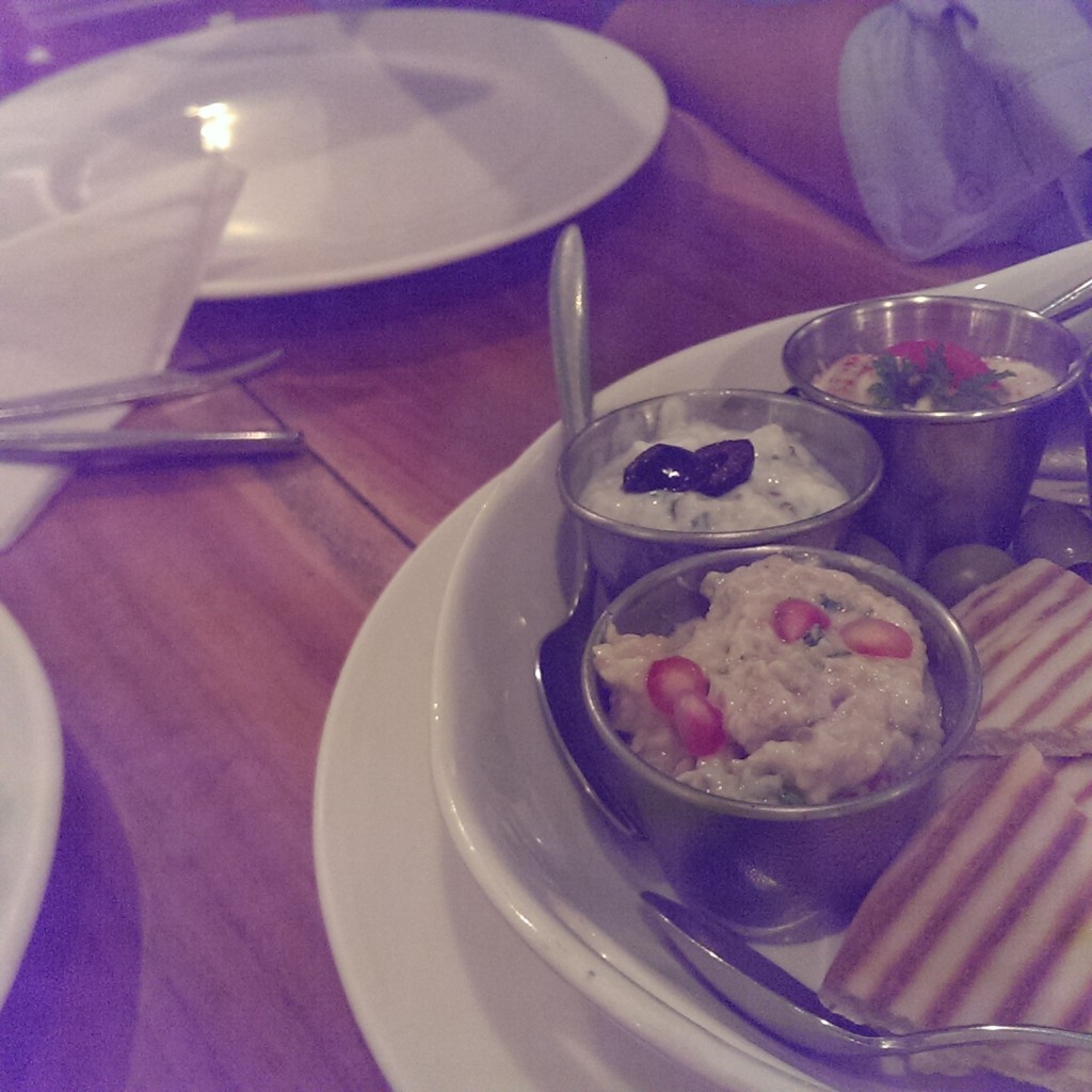 Mezze Platter @ Eat around the corner, Bandra