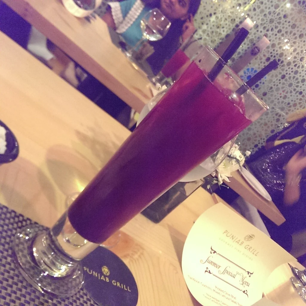 Jamun Iced Tea @ Punjab Grill, Andheri