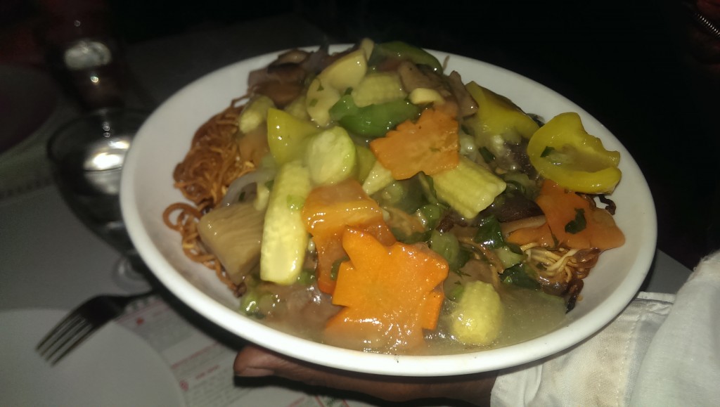 Fried Noodles with Veggies @ China Garden, Kemps Corner