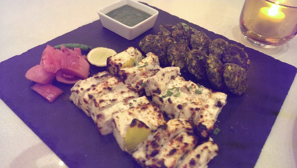 Veg Kebab Platter @ JW Cafe, JW Sahar