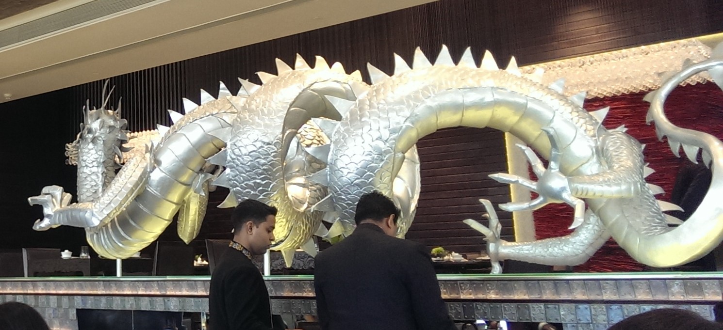 The Dragon dominating the center of Ming Yang