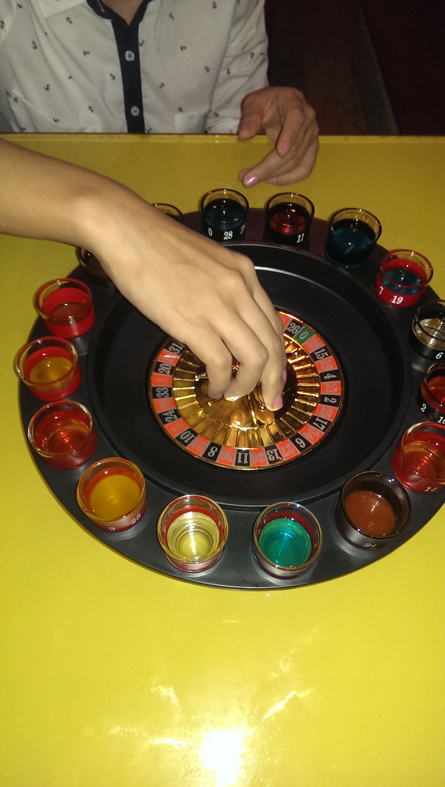 Shot Roulette @ Out of the Blue, Khar