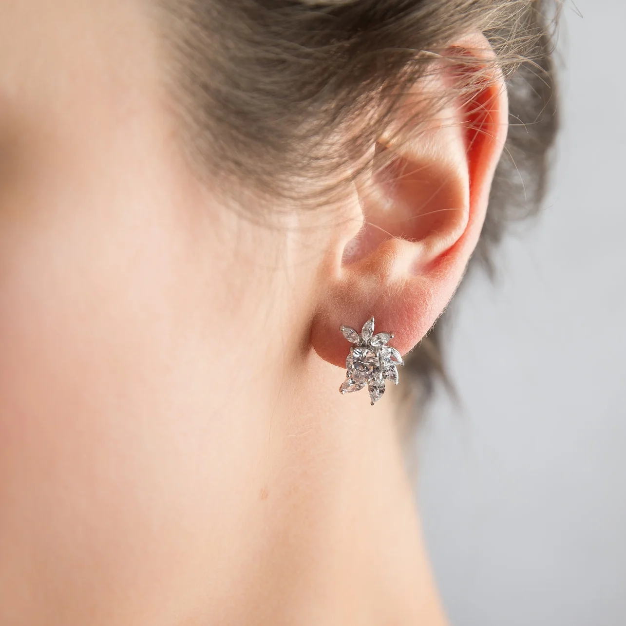 Oscar earrings, bridal earrings, earrings, bridal accessories, star bridal, celestial bride, wedding hair, bridal hair, miss clemmie