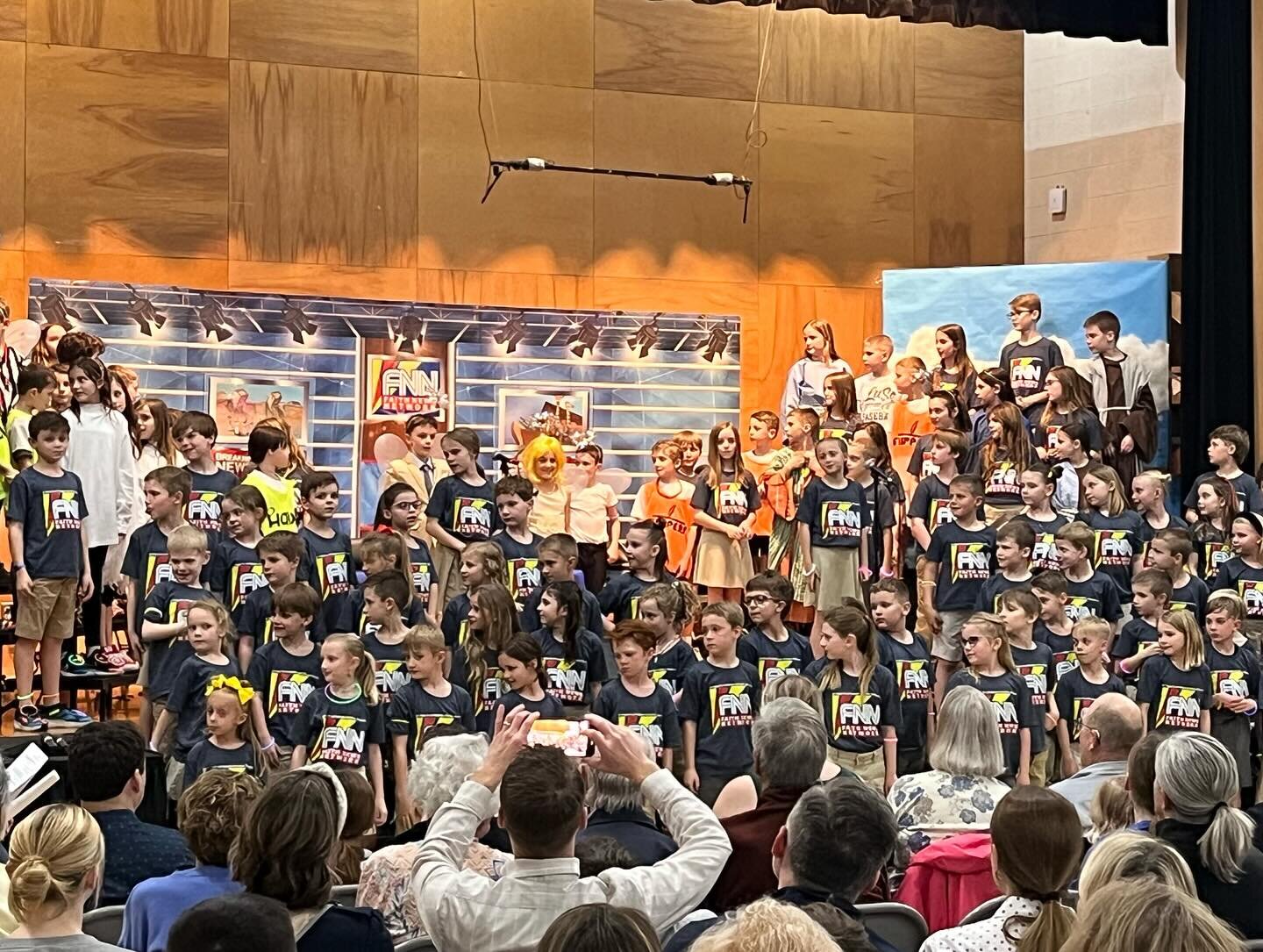 Wow! What a great musical tonight by our 1st - 4th graders! FAITH NEWS! Thank you to Mrs. Wade and our 1st - 4th grade teachers for leading!